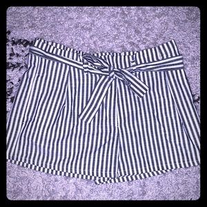 Pinstripe Shorts!